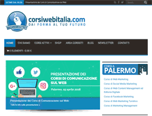 Tablet Screenshot of corsiwebitalia.com